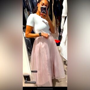 LC Lauren Conrad tulle maxi dress